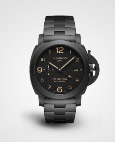 Panerai Tuttonero Luminor GMT 44mm Replica Watch PAM01438