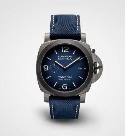 Panerai Luminor Marina Fibratech Vulcano Blu 44mm Replica Watch PAM01663