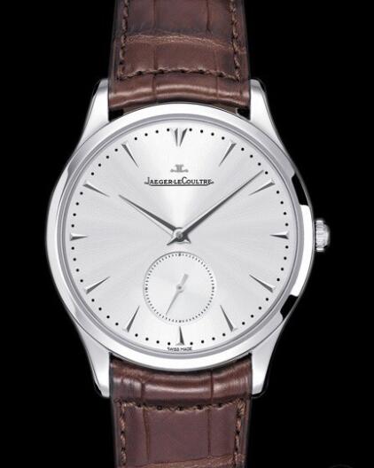 Replica Jaeger Lecoultre Master Grande Ultra Thin Q1358420 Steel - Aligator Bracelet Watch