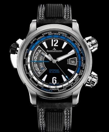 Replica Jaeger Lecoultre Master Compressor W-Alarm Tides of Time Q177847T Titanium Watch