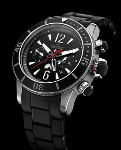 Replica Jaeger Lecoultre Master Compressor Diving Chronograph GMT Navy SEALs Q178T677 Titanium Watch
