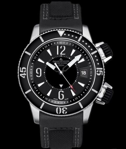 Replica Jaeger Lecoultre Master Compressor Diving Alarm Navy SEALs Q183T470 Titanium - Leather Strap Watch