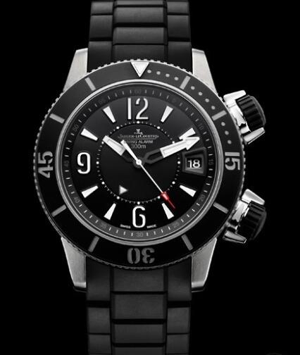 Replica Jaeger Lecoultre Master Compressor Diving Alarm Navy SEALs Q183T770 Titanium - Caoutchouc Strap Watch