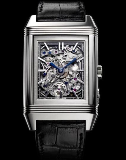 Replica Jaeger-Lecoultre Reverso Répétition Minutes à Rideau Q2353520 White Gold - Alligator Strap Watch Replica Jaeger-Lecoultre Reverso Répétition Minutes à Rideau Q2353520 White Gold - Alligator Strap Watch