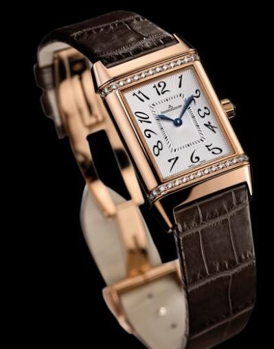 Replica Jaeger Lecoultre Reverso Duetto Classique Watch Q2562402 Or Rose - Diamonds