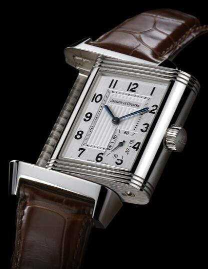 Replica Jaeger Lecoultre Reverso Grande Réserve Q3018420 Steel - Leather Bracelet Watch