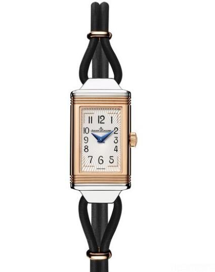 Replica Jaeger Lecoultre Reverso One Cordonnet Watch Q3264420 Steel - Leather Strap