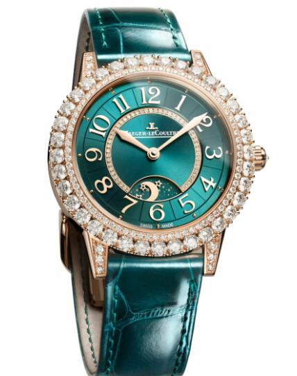 Replica Jaeger-LeCoultre Rendez-Vous Dazzling Night & Day Green Q343247J Watch
