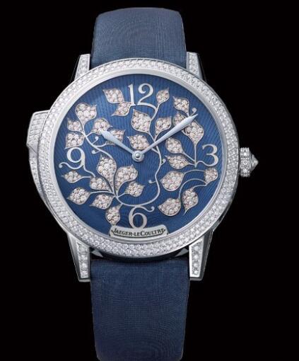 Jaeger-Lecoultre Rendez-Vous Ivy Minute Repeater Replica Watch Q35034E1 White Gold - Diamonds - Satin Strap