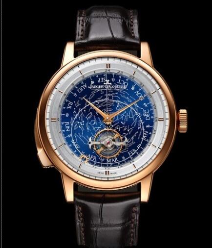 Replica Jaeger Lecoultre Master Grande Tradition Grande Complication Q5022580 Pink Gold - Alligator Bracelet Watch