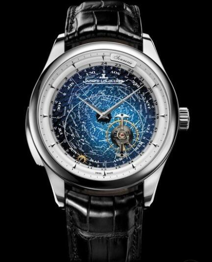 Replica Jaeger-Lecoultre Master Grande Tradition Grande Complication Q5023580 White Gold - Alligator Strap Watch