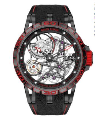 Roger Dubuis Excalibur Spider Pirelli Skeleton Automatic Limited Edition Watch Replica RD820SQ