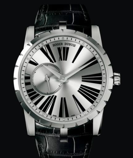 Replica Roger Dubuis Excalibur 42 Automatique RDDBEX0354 Watch Steel - Aligator Bracelet