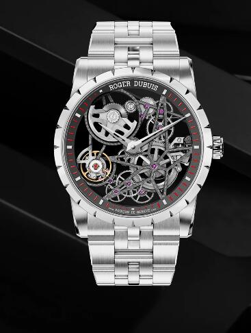 Roger Dubuis Excalibur Automatic Skeleton RDDBEX0793 Replica Watch Grey