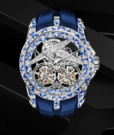 Roger Dubuis Excalibur SUPERBIA RDDBEX0821 Replica Watch White gold Manual