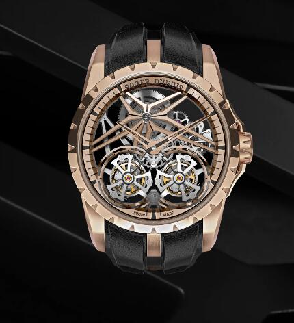 Roger Dubuis Excalibur Double Flying Tourbillon Replica Watch RDDBEX0920