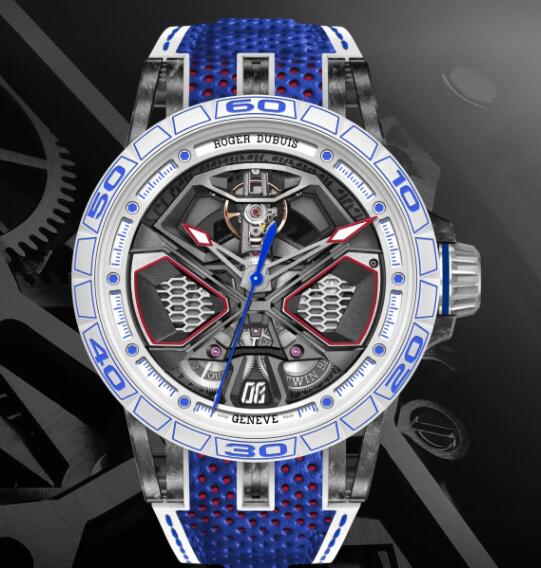 Replica Roger Dubuis Excalibur Spider Carbon SMC 45mm Watch RDDBEX0967