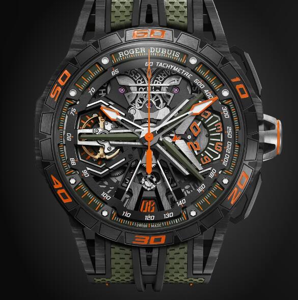 Roger Dubuis Excalibur Spider Revuelto Flyback Chronograph Replica Watch RDDBEX1045