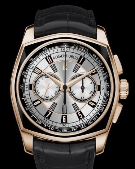 Replica Roger Dubuis Chronographe La Monégasque RDDBMG0004 Watch Pink Gold - Black DLC Titanium
