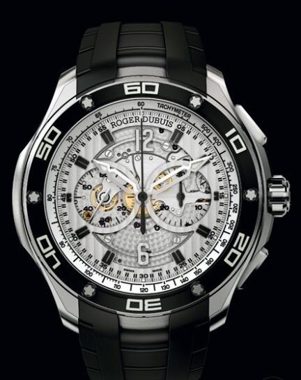 Replica Roger Dubuis Pulsion Chronographe RDDBPU0004 Watch Titanium - Caoutchouc Strap