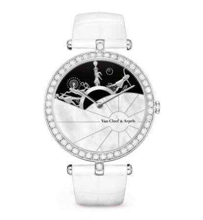 Replica Van Cleef & Arpels Lady Arpels A Day in Paris Watch VCARO3ZB00