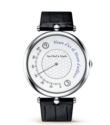 Replica Van Cleef & Arpels Pierre Arpels Heure d'Ici & Heure d'Ailleurs Watch VCARO4II00