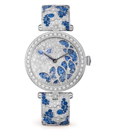 Replica Van Cleef & Arpels Lady Nuit des Papillons Watch VCARO8O100