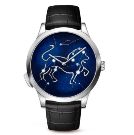 Replica Van Cleef & Arpels Midnight Zodiac Lumineux Leo watch VCARO8TE00