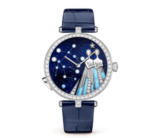 Replica Van Cleef & Arpels Lady Arpels Zodiac Lumineux Gemini Watch VCARO8TP00