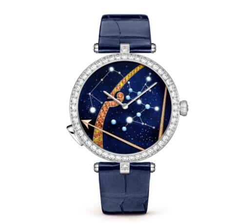 Replica Van Cleef & Arpels Lady Arpels Zodiac Lumineux Sagittarius watch VCARO8TS00