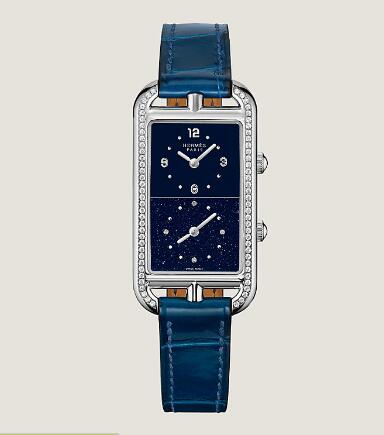 Replica Hermès Nantucket Dual Time Watch W053748WW00