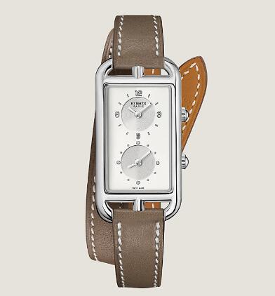 Replica Hermès Nantucket Dual Time Watch W053811WW00