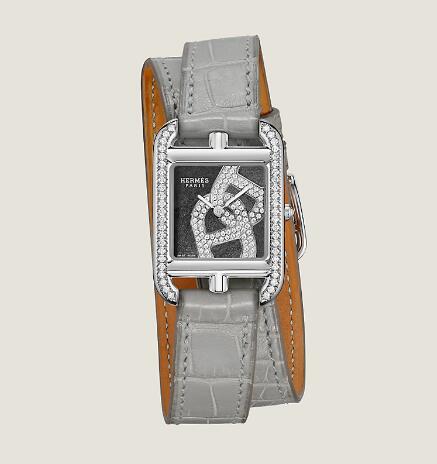Replica Hermès Cape Cod Chaine d'Ancre Joaillier Watch W054717WW00