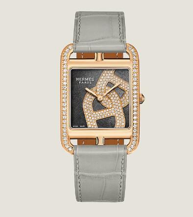 Replica Hermès Cape Cod Chaine d'Ancre Joaillier Watch W054726WW00