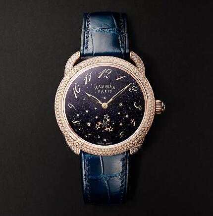 Replica Hermès Arceau Aventurine etoilee Watch W057513WW00
