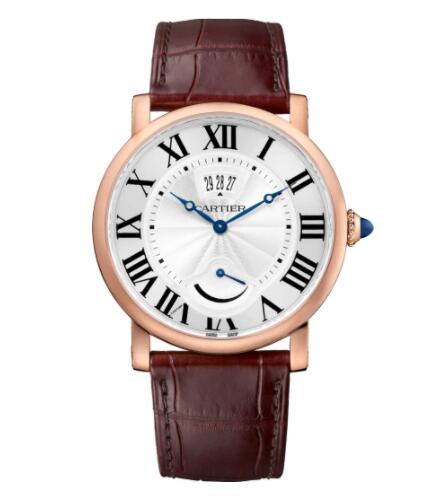 Replica Cartier Rotonde de Cartier watch Calendar Aperture and Power Reserve W1556252