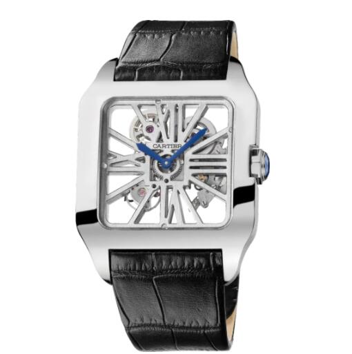 Replica Cartier Santos de Cartier watch Santos-Dumont Skeleton watch W2020033