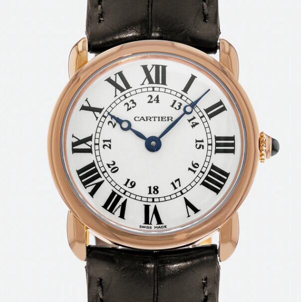 Cartier Ronde Louis Cartier Ref. W6800151 In 18k Rose Gold watch W6800151