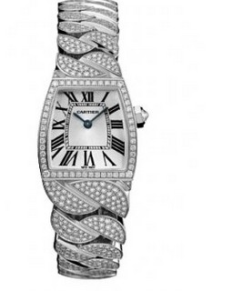 Fine Cartier Gold Crocodile watch Replica WE6003MX