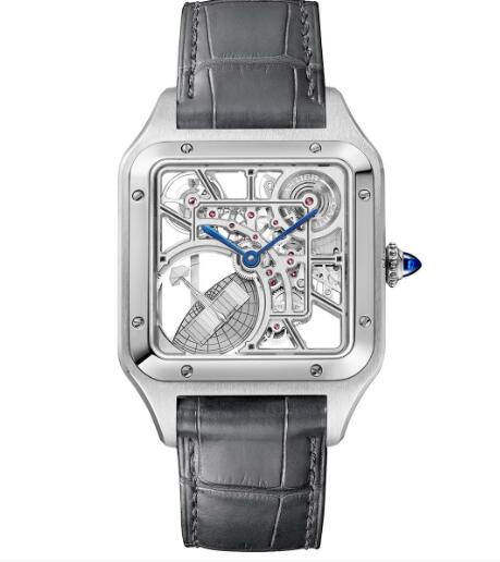 Cartier Santos-Dumont Squelette Micro-Rotor Replica Watch WHSA0032