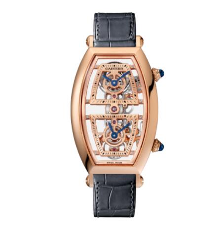 Replica Cartier Tonneau watch WHTN0005
