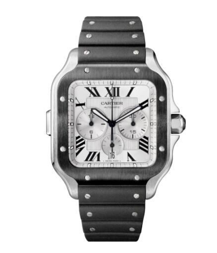Replica Cartier Santos de Cartier Chronograph watch WSSA0017